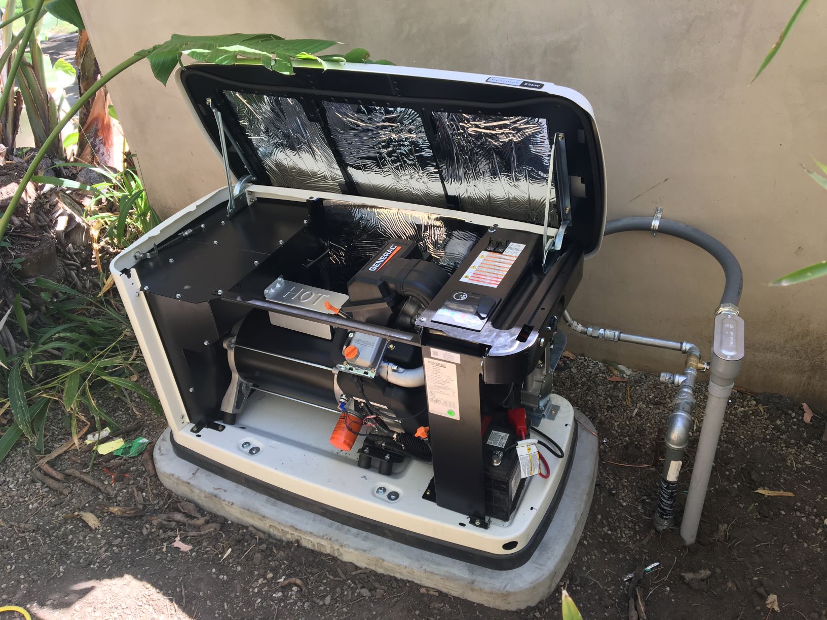 A Generator Installed in Malibu Reduces Risk of Blackout